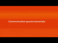 2011 | Communication gouvernementale