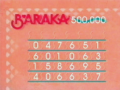 La Une : Résultats du Baraka (1992)